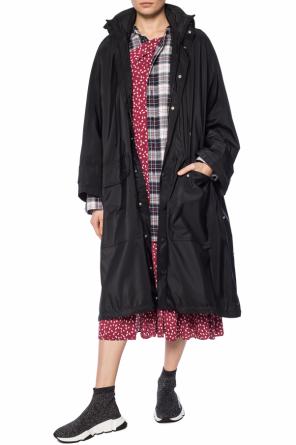 Hooded coat with logo, zdjęcie 2 Hooded coat with logo od Balenciaga